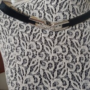 White House Black Market Calf Hair Leather